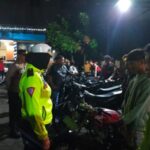 Polsek Kartasura Tindak Tegas Balap Liar, 14 Motor Disita